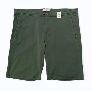 Jeff Jogger Knit Shorts Army Green